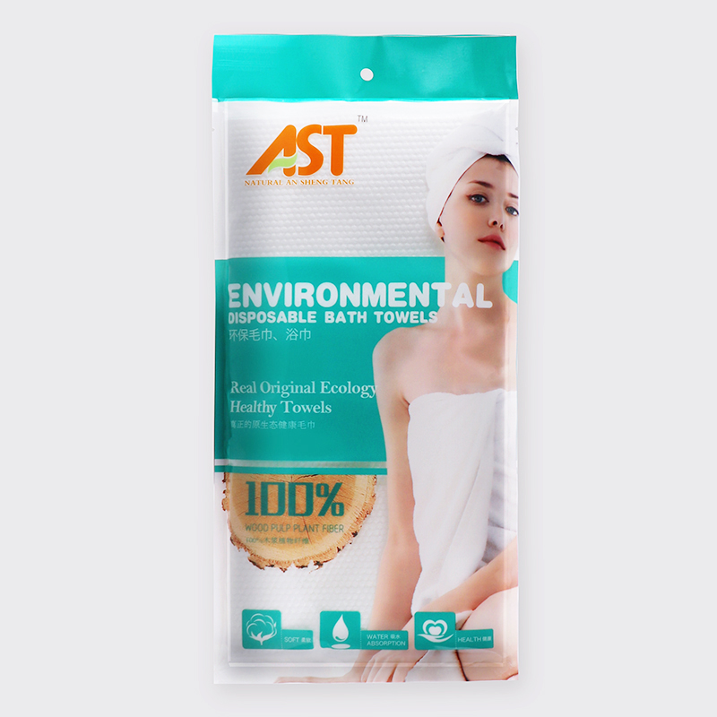 disposable non-woven bath towel hair towel sets