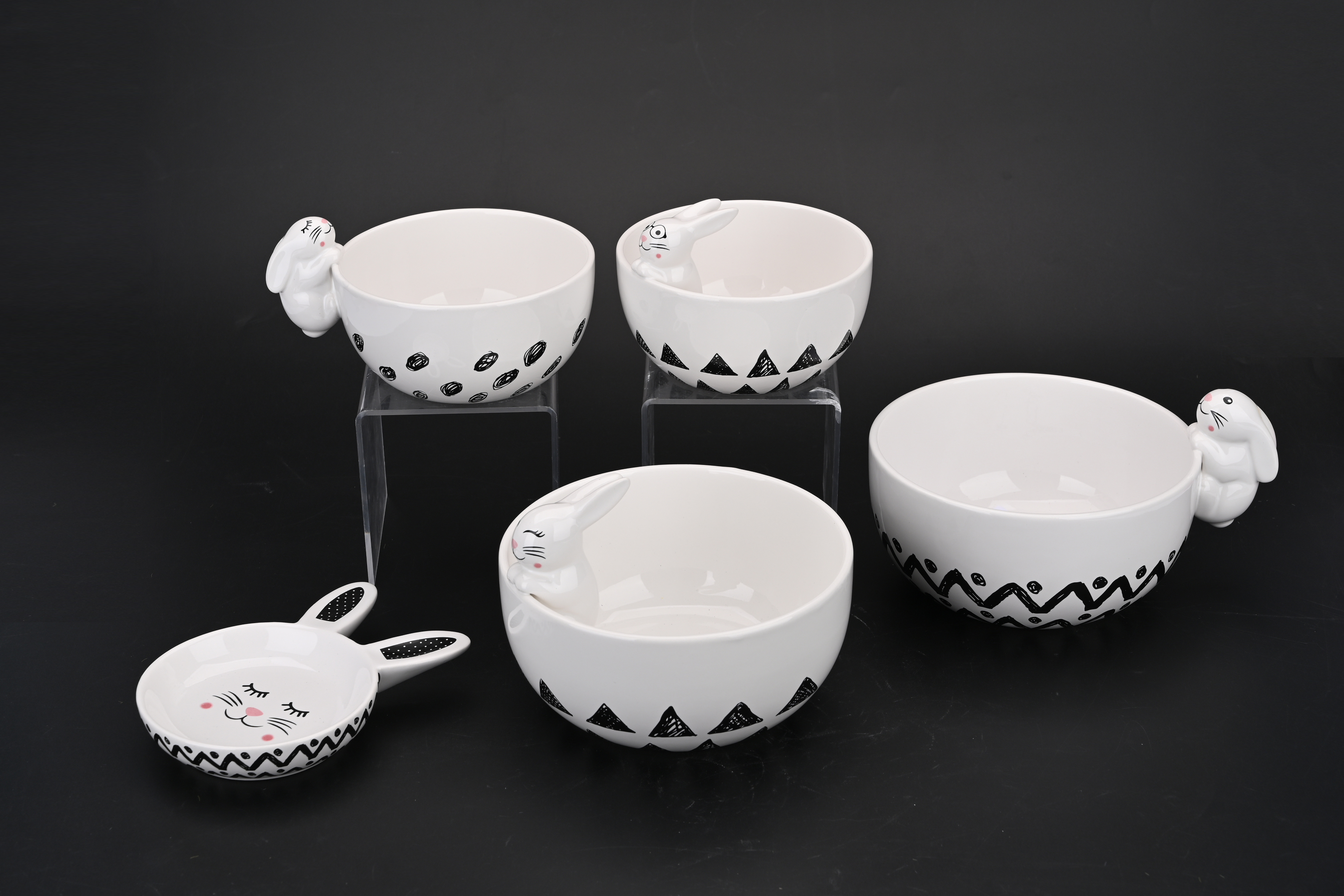 The rabbit dishes