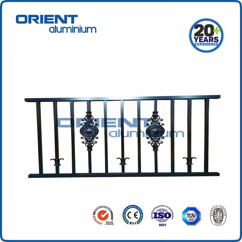 Powder Coating Wholesale Price 6063 Aluminium Garden Fences