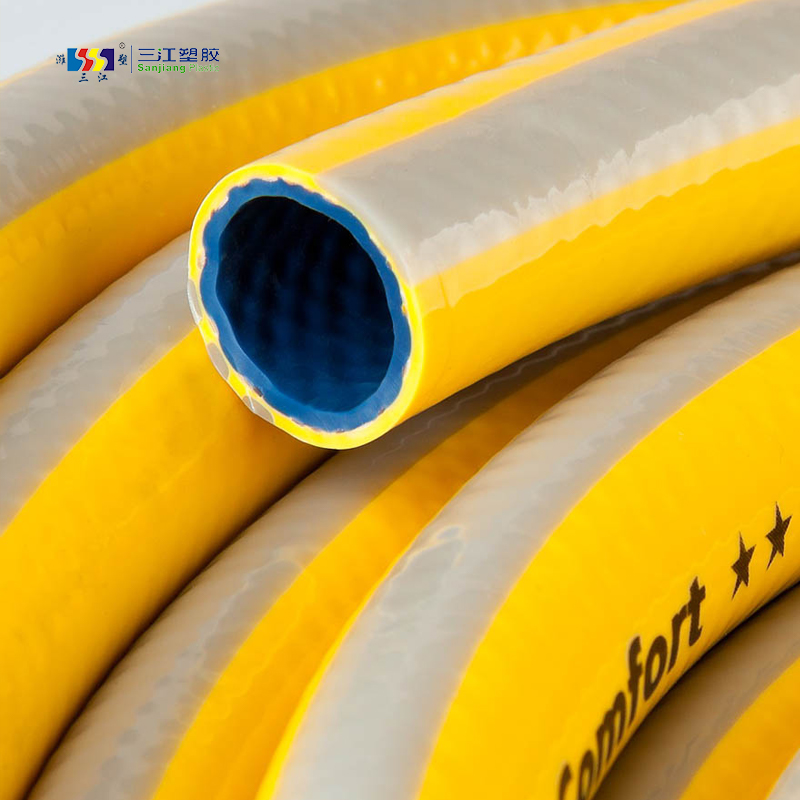 Elastic Kink Free High Quality PVC Knitted Hose 12mm Garden PVC Hose