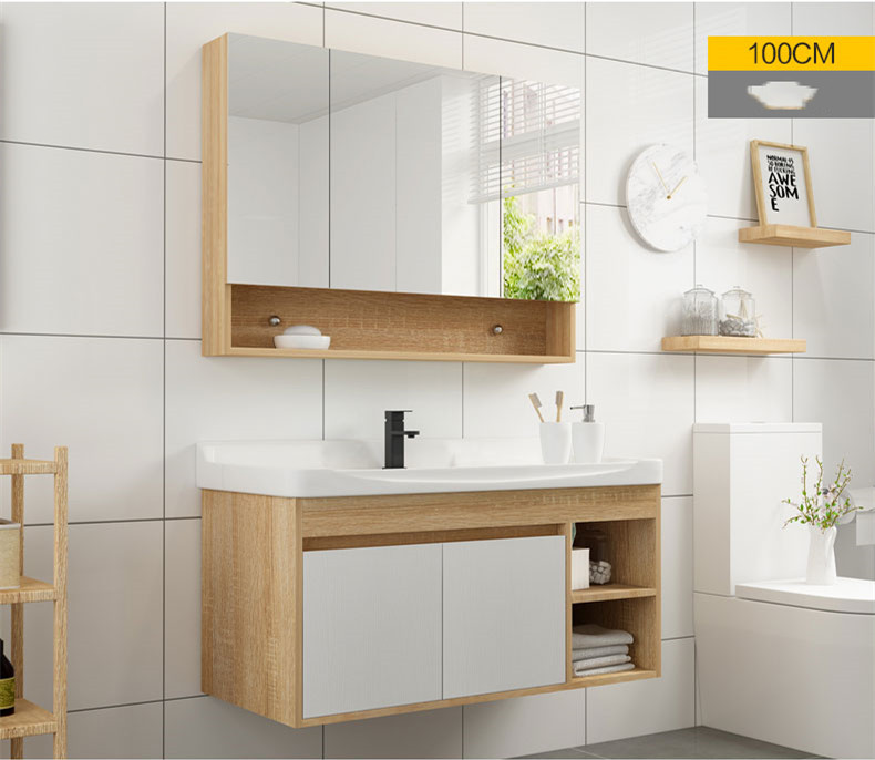 modern simple bathroom furniture combination