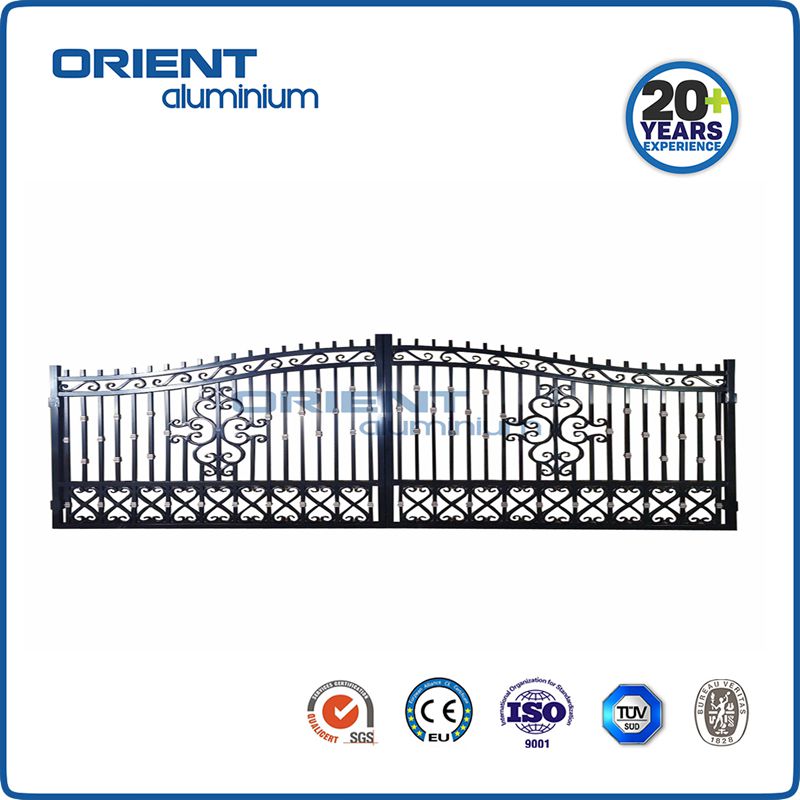 Aluminum House Gate Design Low-Maintenance and Highly Recyclable