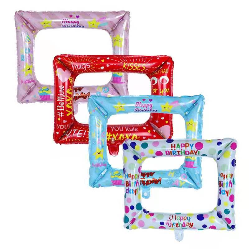 Photo frame foil balloon