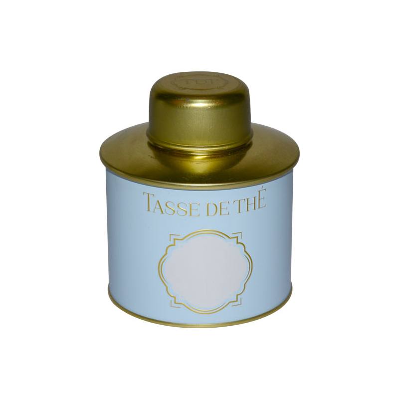 Loose leaf tea tins bulk tea tin can metal tea box