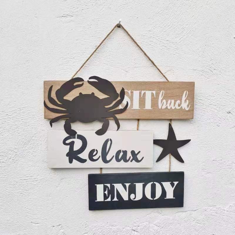 Wooden plaque