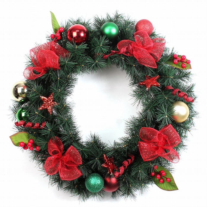 Promotional salable decorative Christmas table wreath