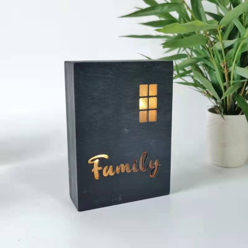 Wooden led box