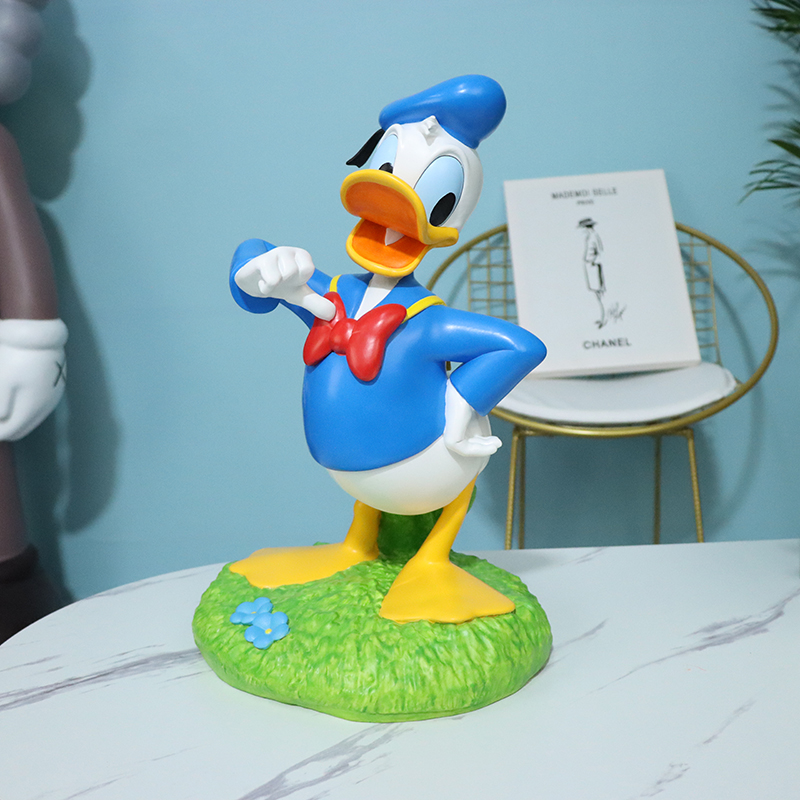 Resin Donald Duck figurine