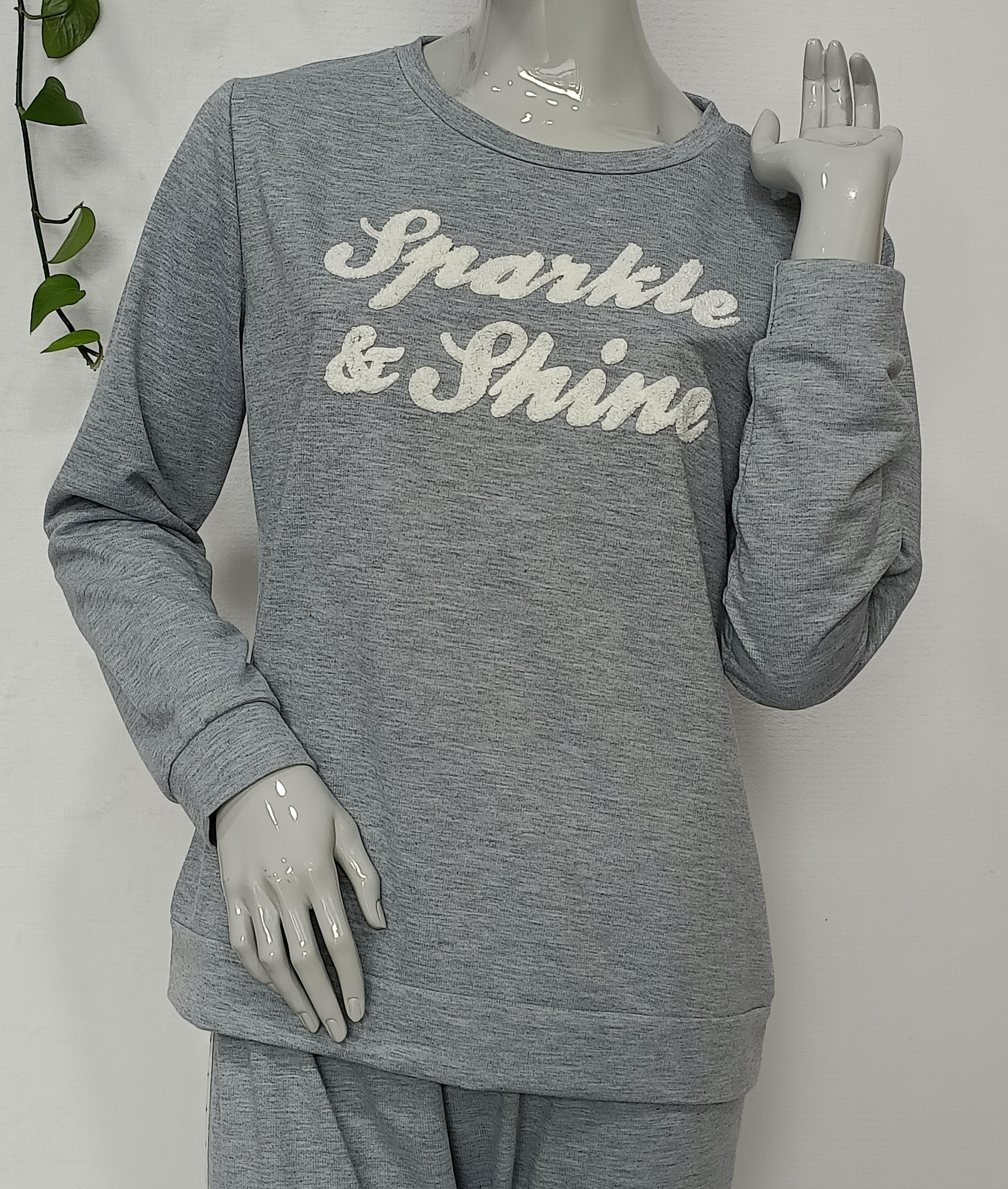 Ladies TC terry emboridery Pyjamas