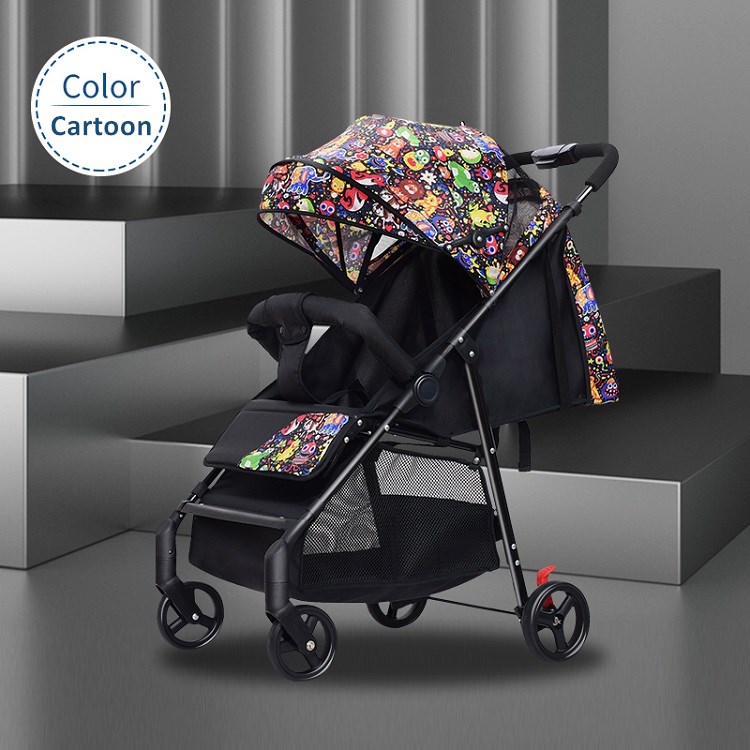 CS-8805 light weight one hand click foldable baby stroller pram
