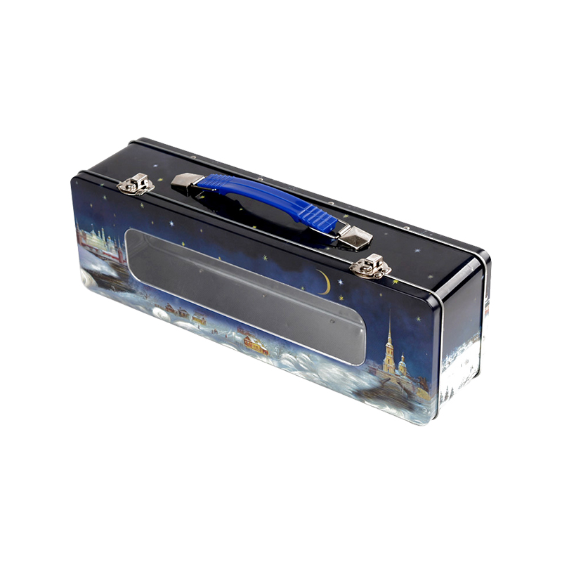 Custom Series Wine Box Packaging Box High-end Tinplate Packaging Gift Box Wine Packaging Tin Box