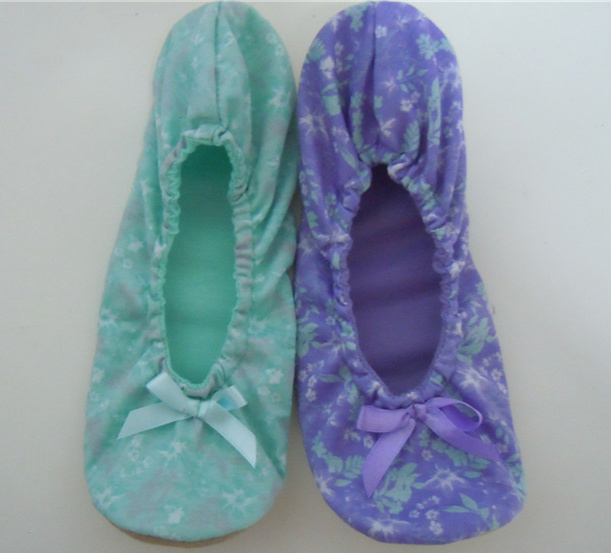 LE160029 Ballerina slippers, home slippers, indoor slippers