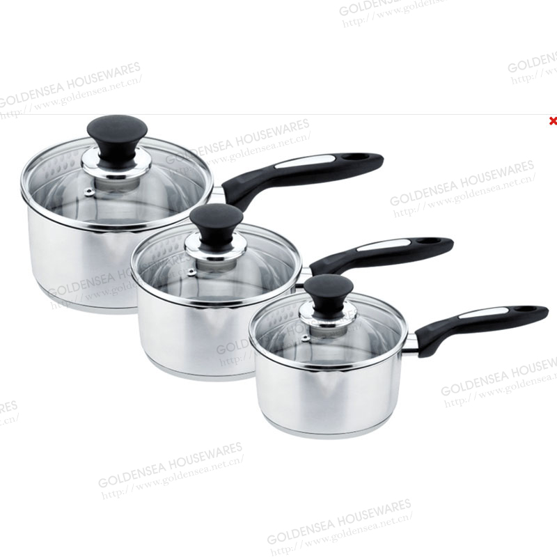 Stainless steel cookware set