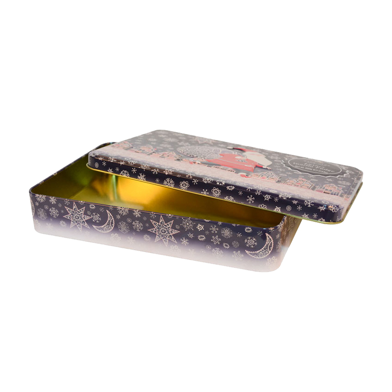 Chocolate christmas tin