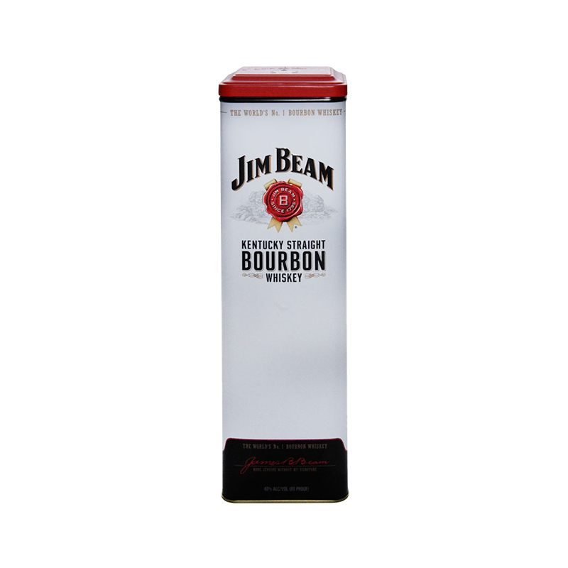 Manufacturers supply custom wine cans, square tinplate white wine cans, custom red wine and white wine general gift boxes can be customized