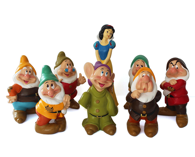 Snow White Seven Dwarfs Garden gnome statue