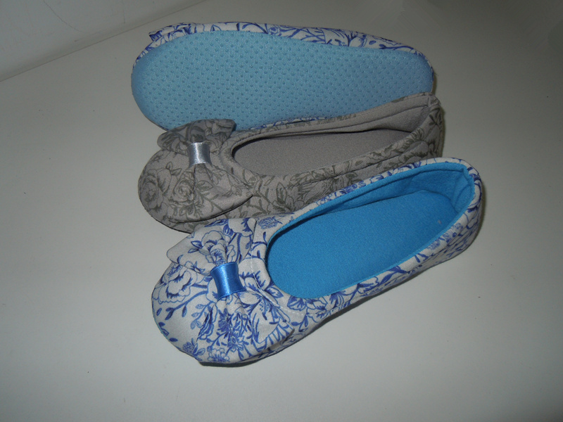 LE150707 Ballerina slippers, home slippers, indoorslippers