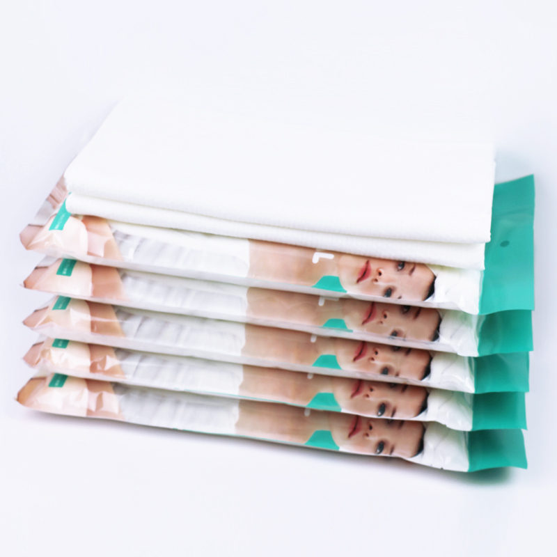 Natural cotton skin friendly lint free hotel spa towels disposable