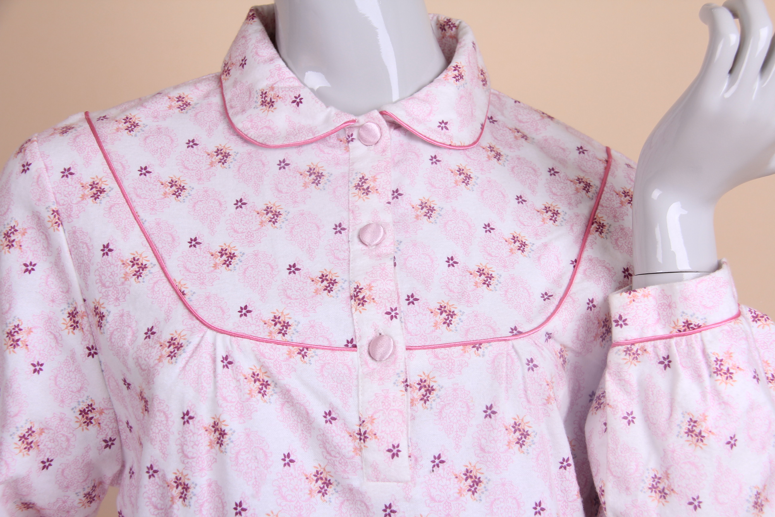 ladies cotton flannel dress