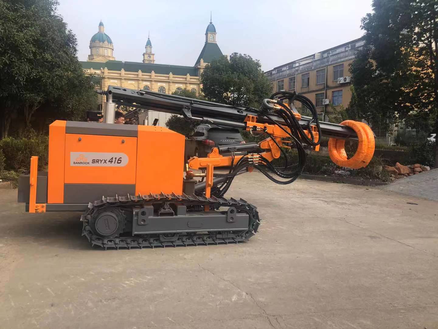 DTH Rock Crawler Drilling Rig