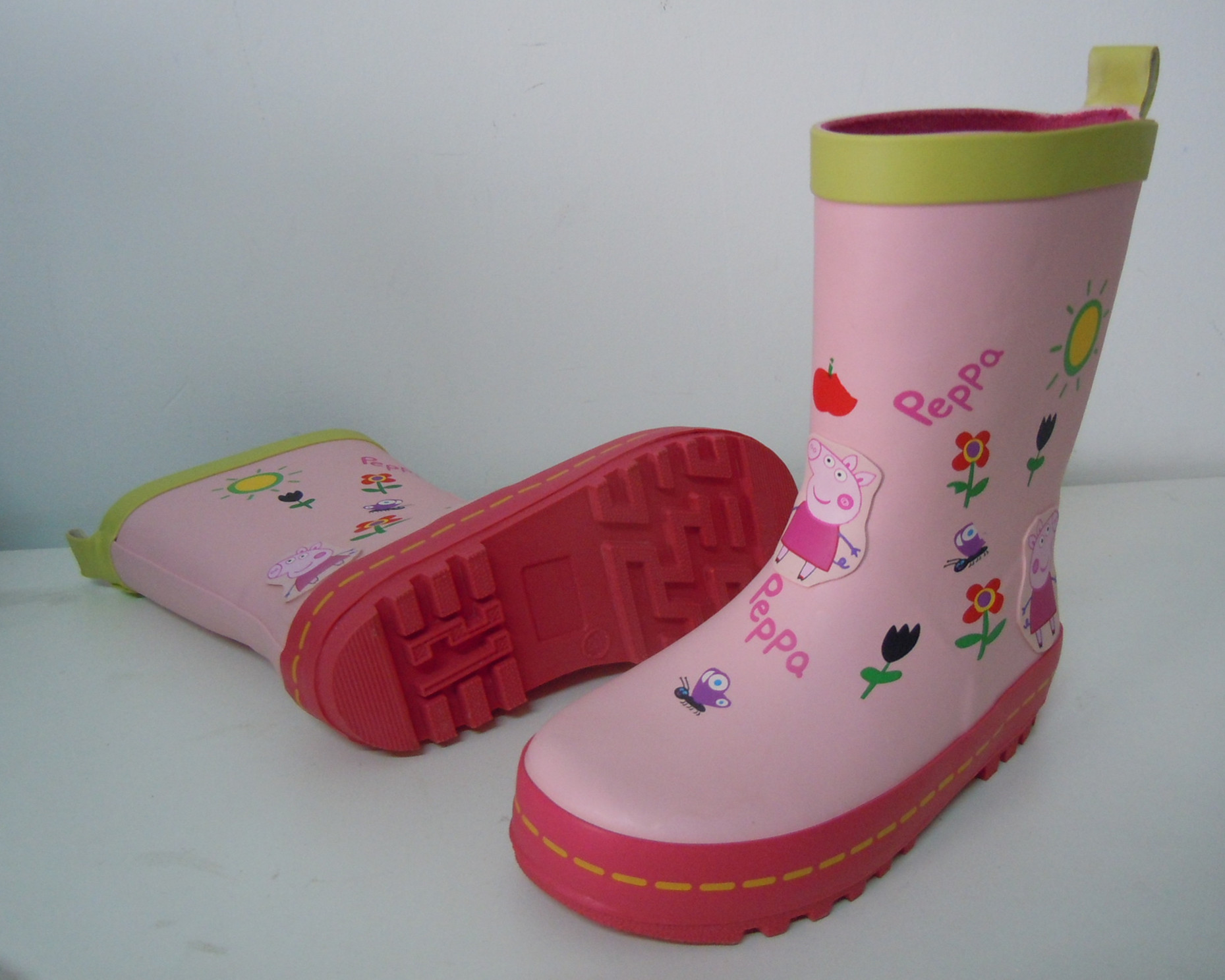 LE193176 Rainboots， Rubber rainboots, Children Rainboots