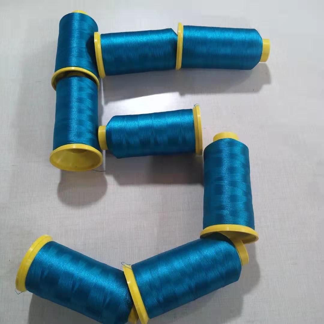 OU JIN BRAND 150d/2 100% polyester filament embroidery thread bright material