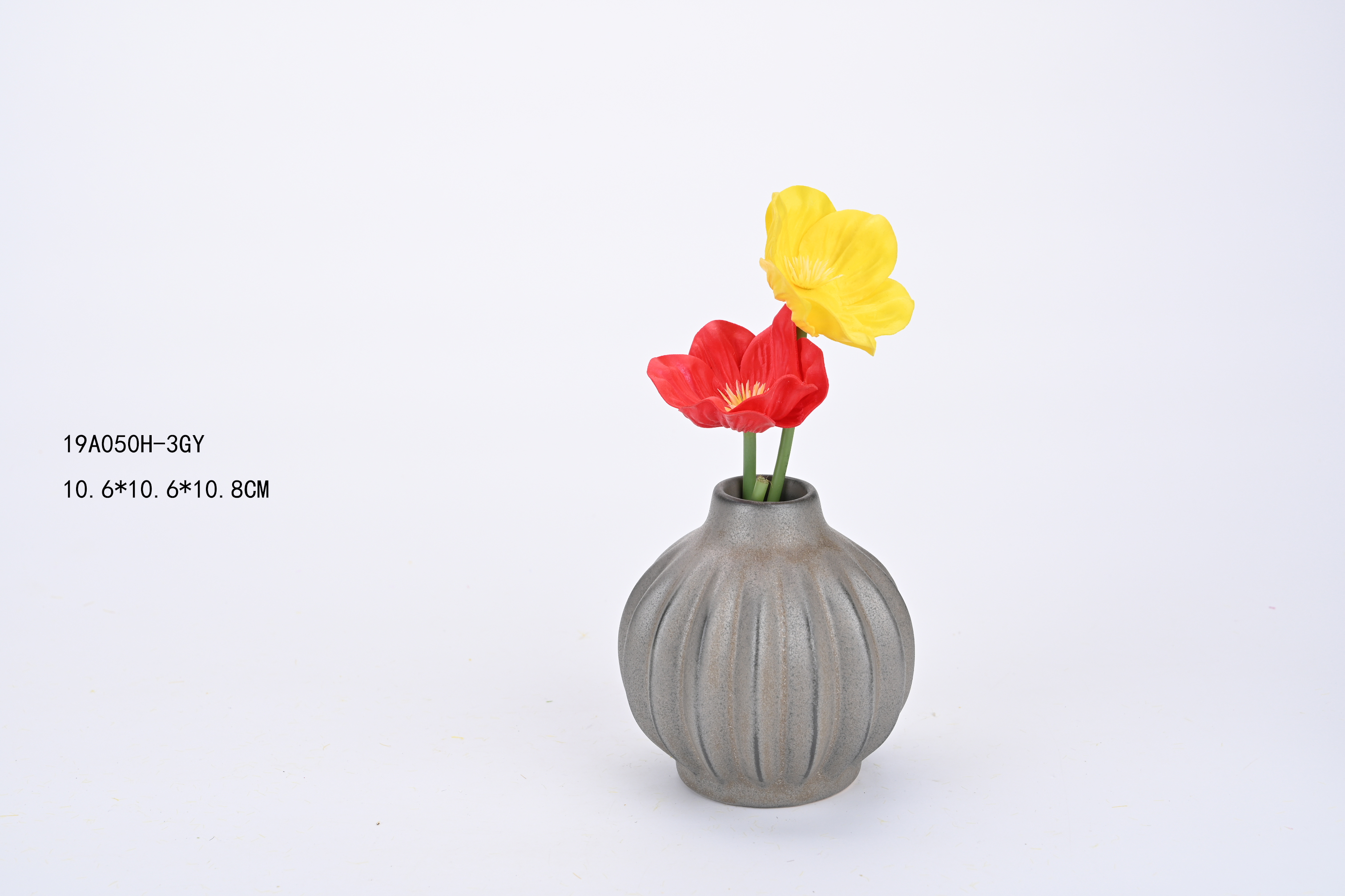 Porcelain Reactive Glazed Ceramic Vase