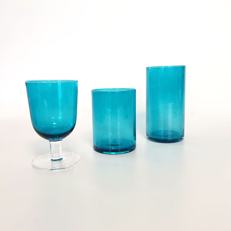 Fashion bubble glass cup wine tumbler highball glass