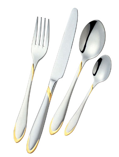 Knife/Fork/Spoon On Table