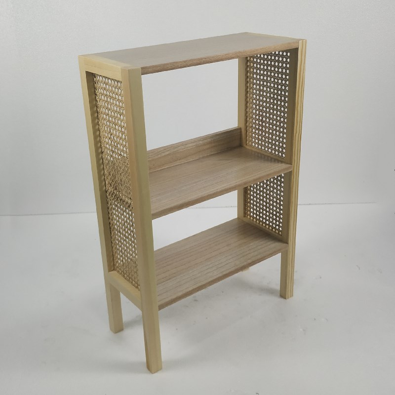 Rattan Storage Rack Shelf