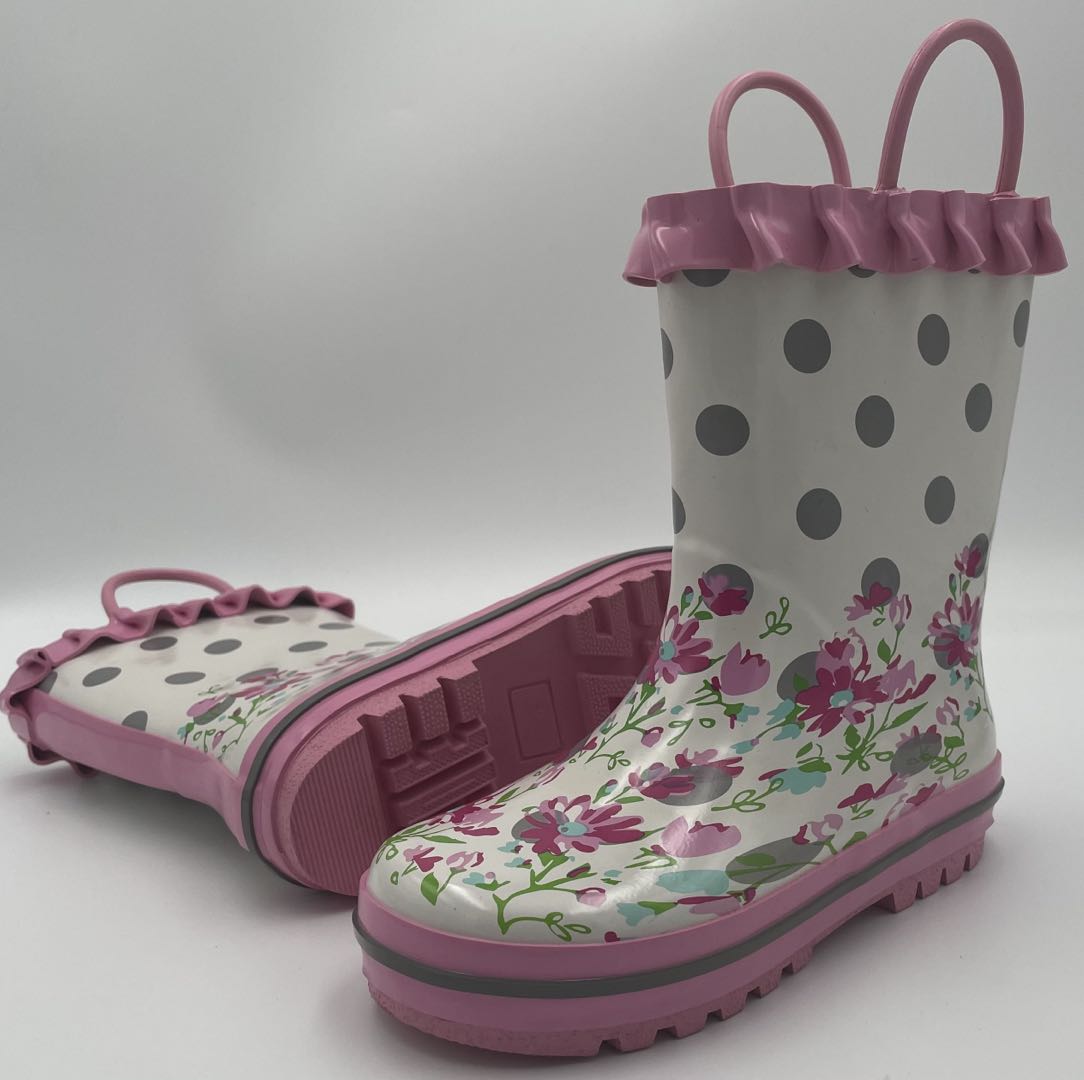 LE203096 Rainboots， Rubber rainboots, Children Rainboots