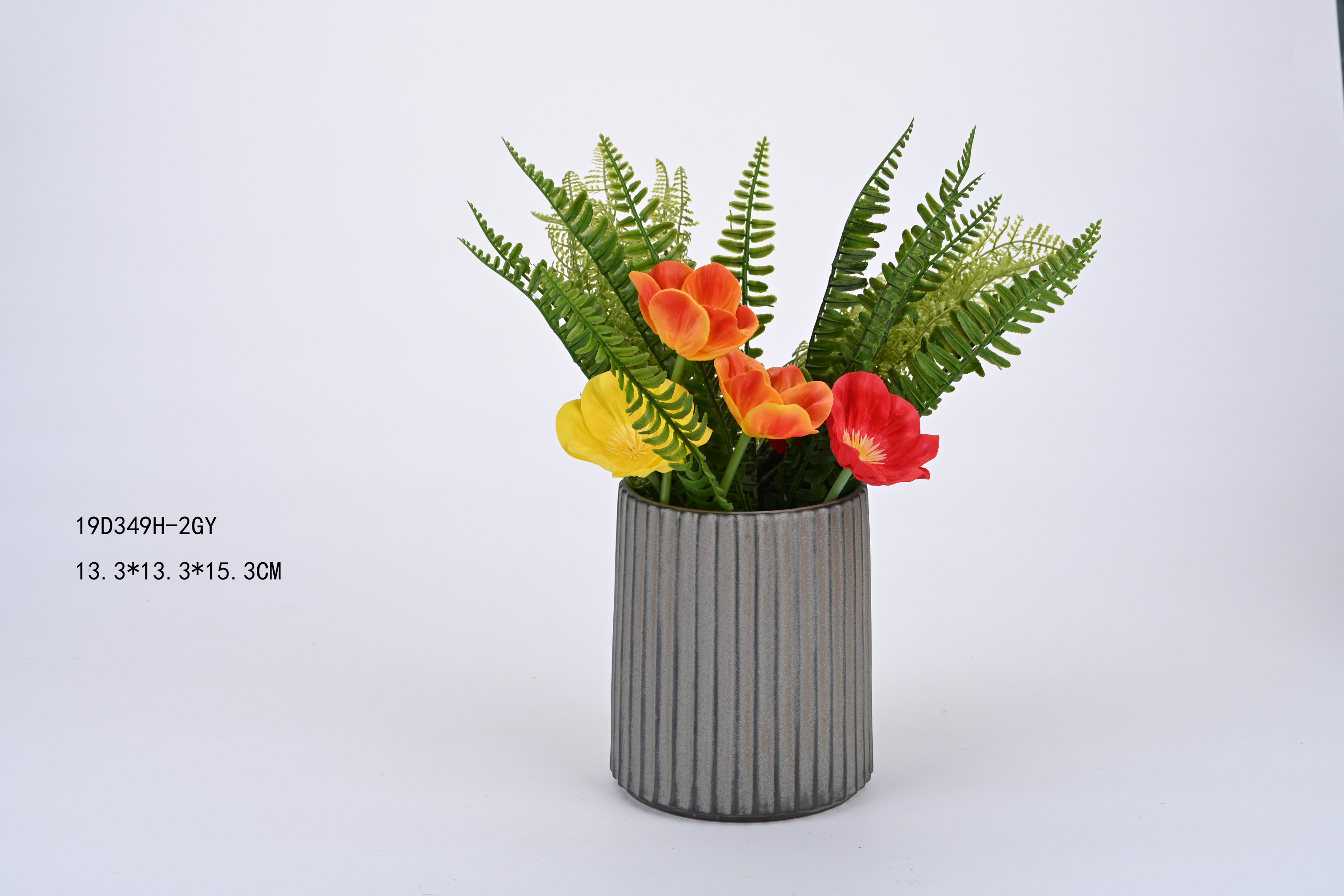 Porcelain Reactive Glazed Ceramic Vase