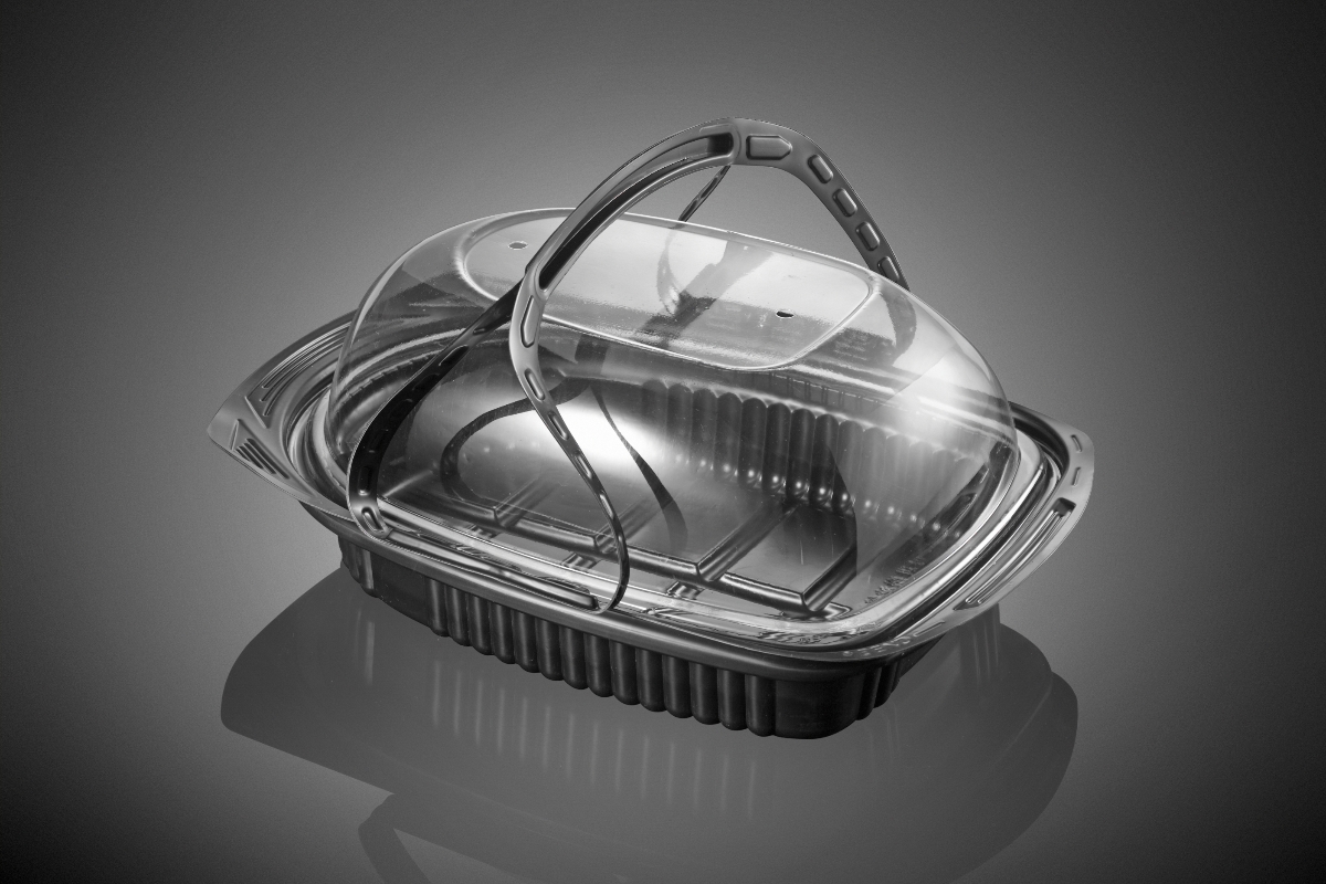 Microwave Roast Chicken Container PP Chicken Box