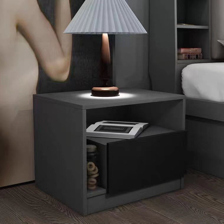 Modern minimalist night stand storage cabinet cabinet for bedroom