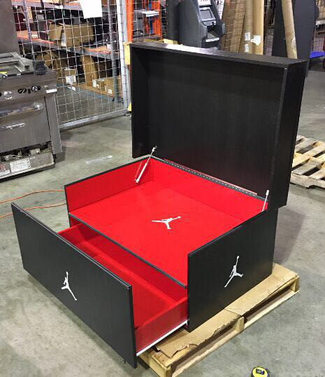 2019 modern style luxury custom Thicken large shoe storage box