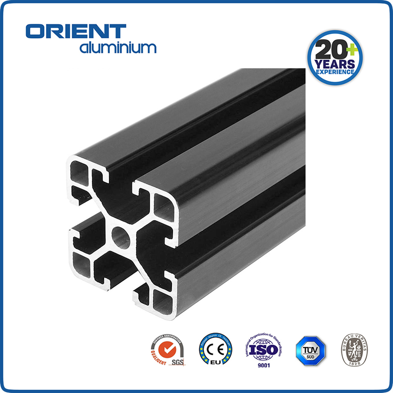 Aluminium profiles anodized surface treatment