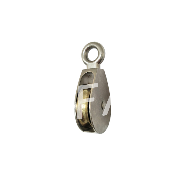 Zinc Alloy Fixed Single Pulley