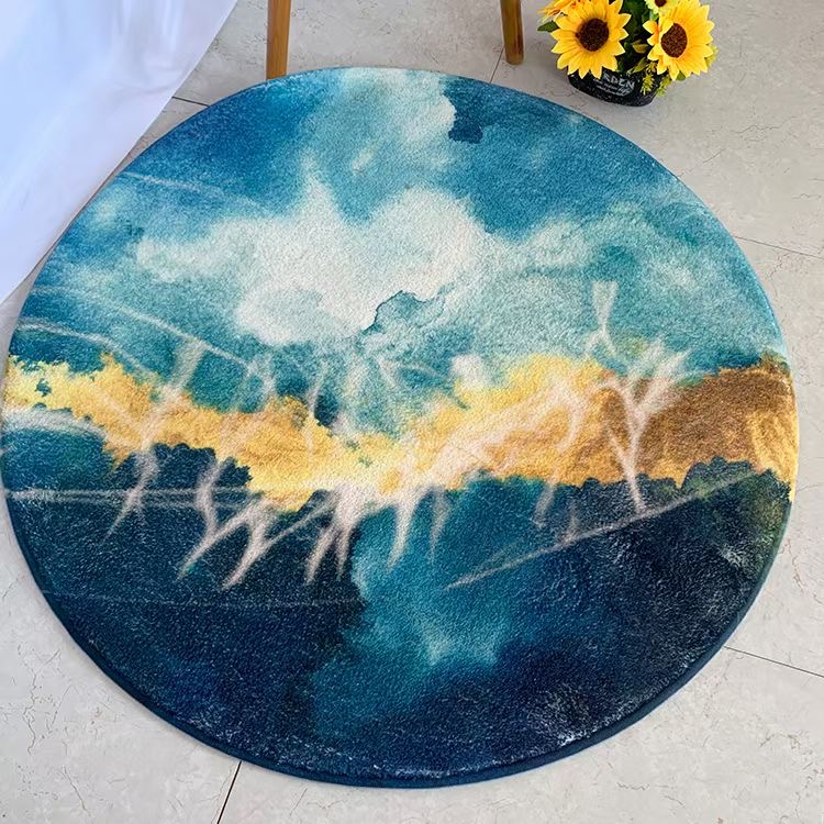 microfiber printing bathroom mat/ door mat