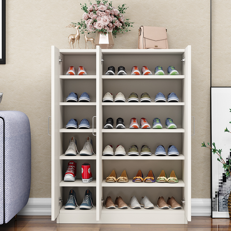 Living room furniture wooden rotating shoe rack for home shoe cabinet