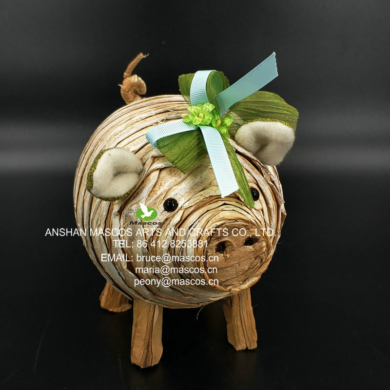 Pig,Easter Decoration,Spring,Natural,Festival,Seasonal,Holiday,Home,Handcraft,Gift,Animal,Ornament