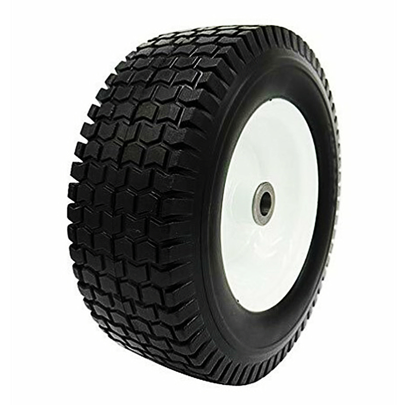 Pu foam flat free wheel 13''x5.00-6