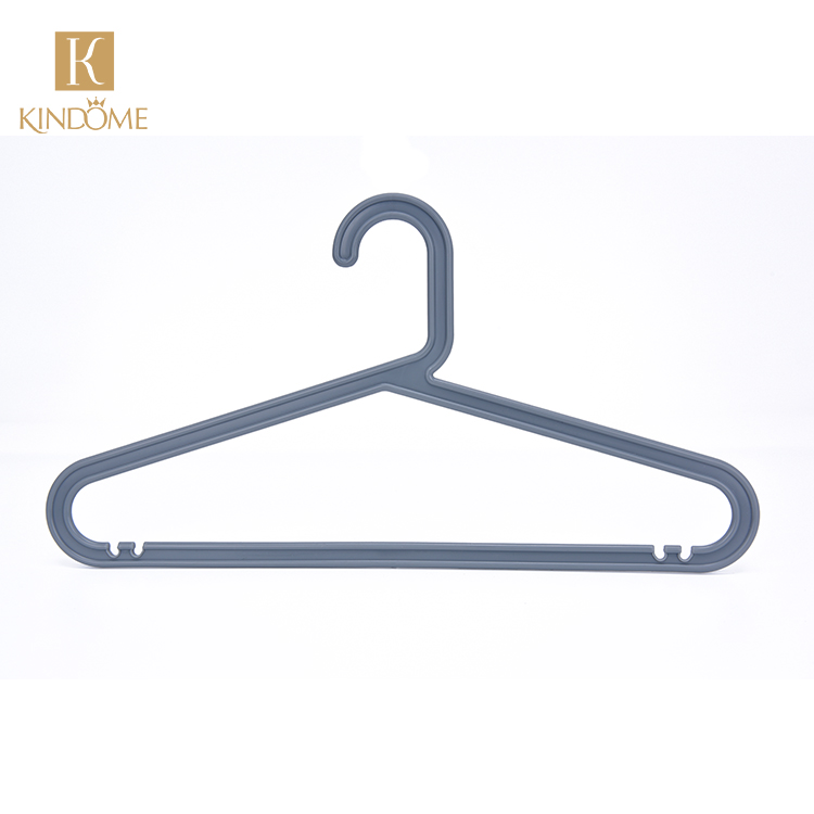 KINDOME AMAZON Hot Sale Multi Function Space Saving Plastic Clothes Hanger with strap dresses hook