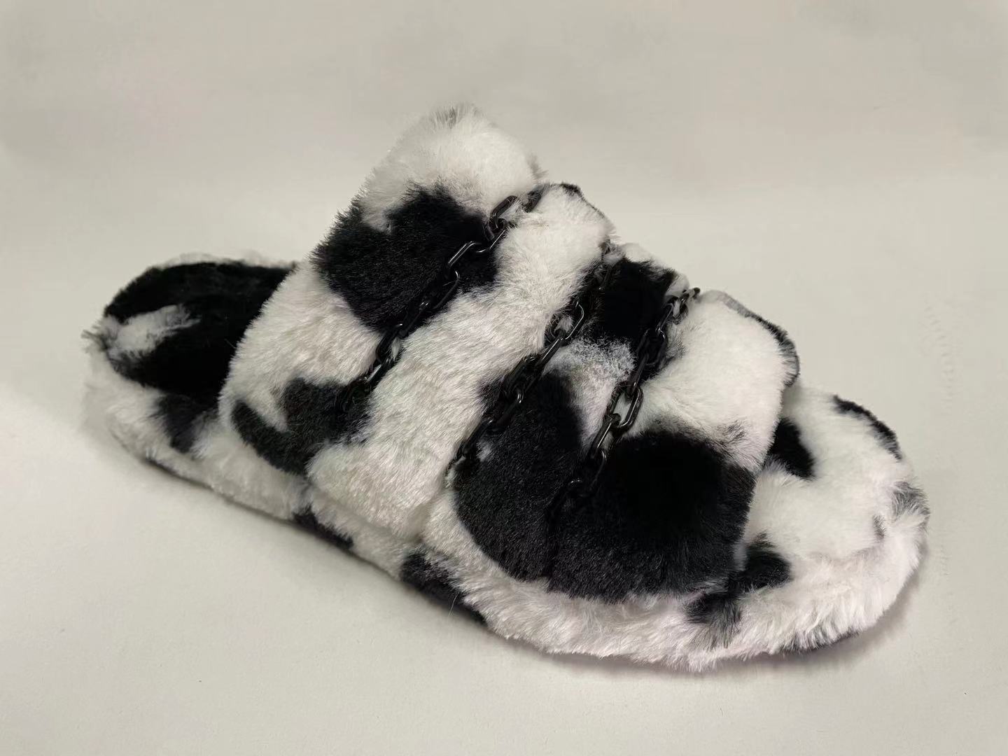 Indoor slipper shoes soft slippers women slipper plush fur slipper
