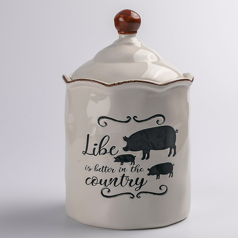 Ceramic food cans
