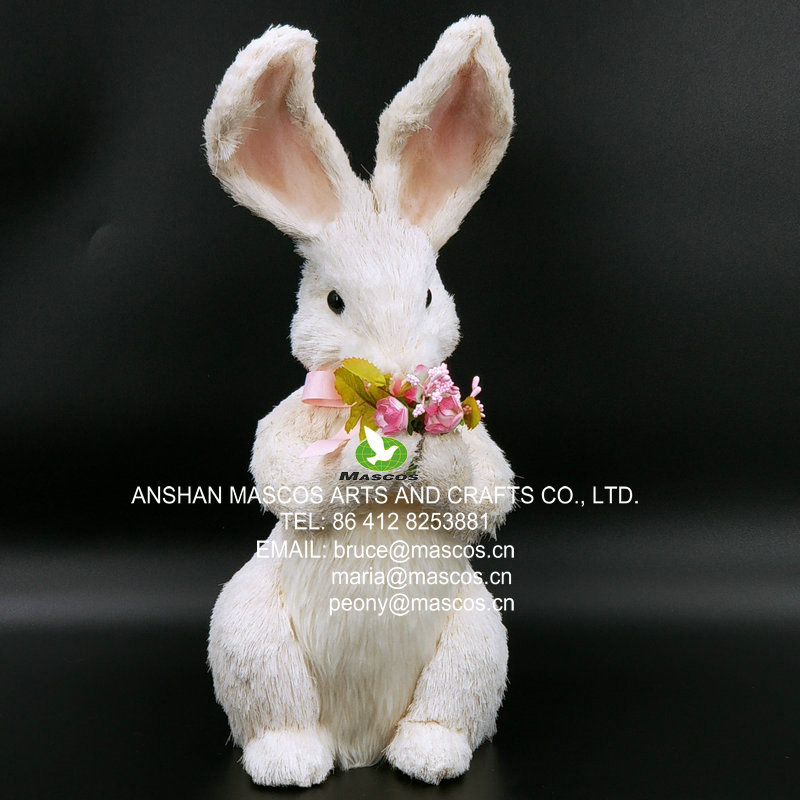 Bunny,Easter Decoration,Spring,Natural,Festival,Seasonal,Holiday,Home,Handcraft,Gift,Animal,Rabbit,Ornament