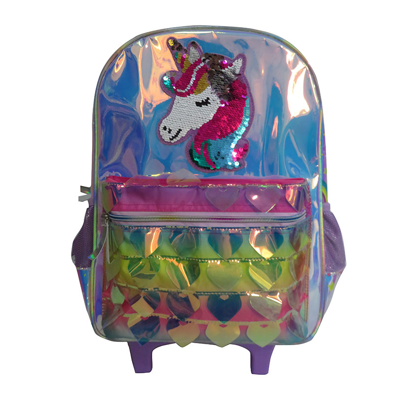 Unicorn School Trolley Backpack