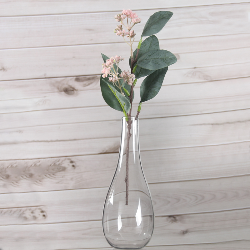 ！19CM Plant Round Glass Bottle Hydroponic Glass Vase For Flower Or Water Plant