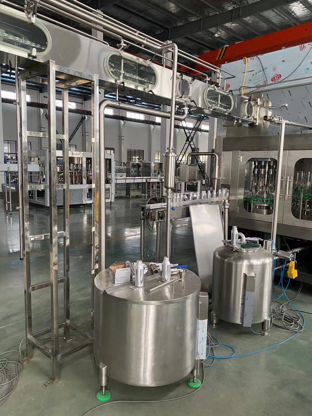 RGZ serious glass bottle juice production line