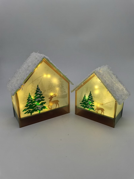 LED Charistmas Glass Box