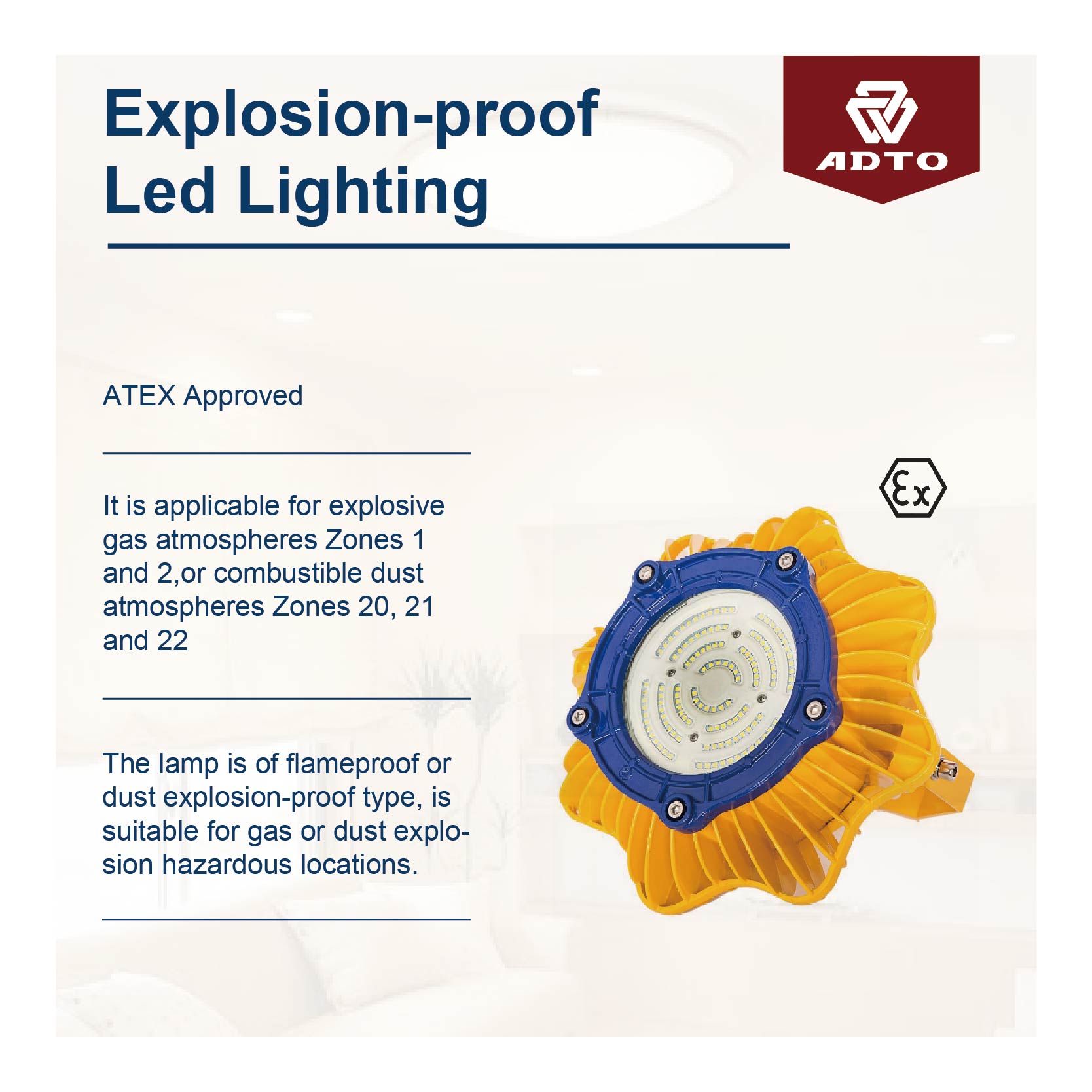 LED Explosion-proof light